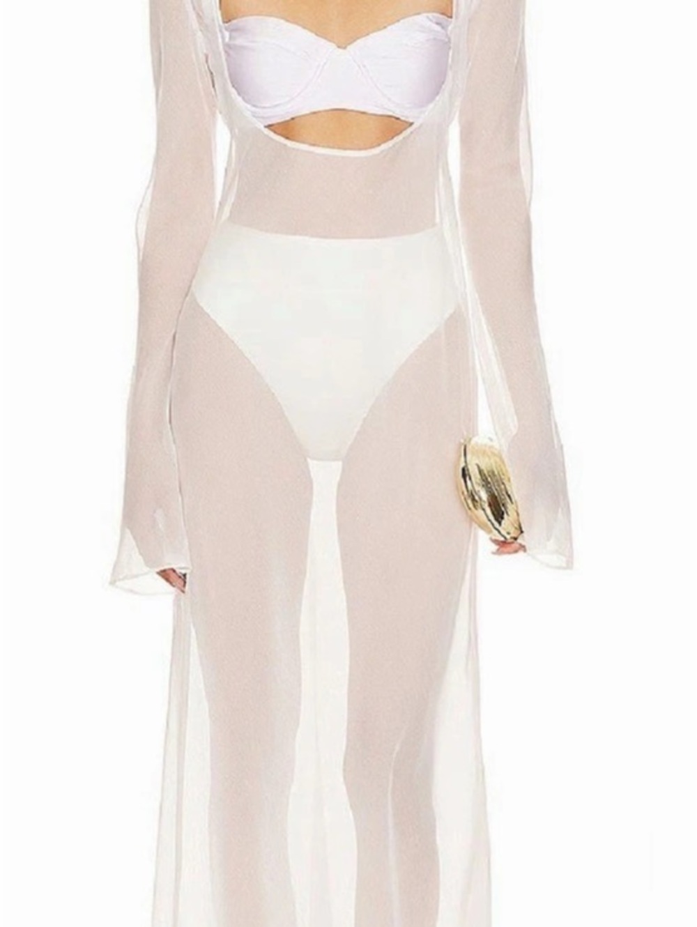 Shani Shemer Sheer Swimsuit Cover up